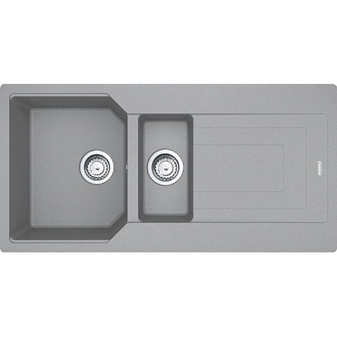 Franke Granit Eviye 1,5 Gözlü Damlalıklı Ubg 651-100 Stone Grey
