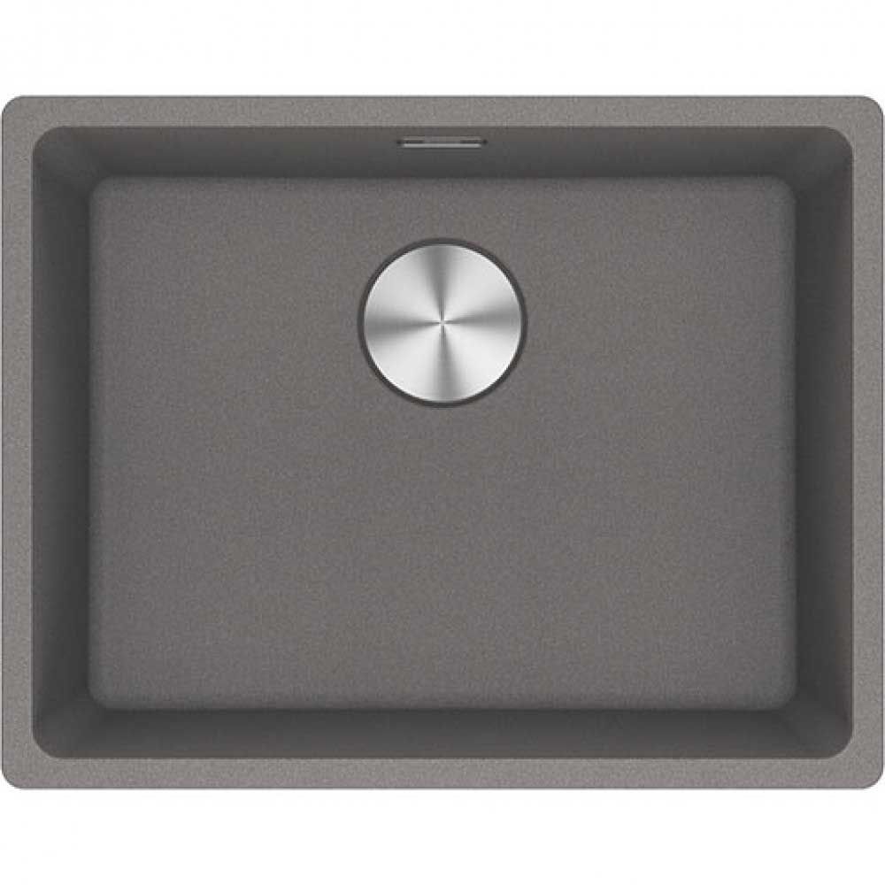 Franke Granit Eviye Tek Gözlü Damlalıksız Bx Maris Mrg 210/110-52 Stone Grey