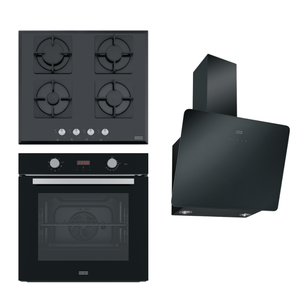 Franke Üçlü Ankastre Set Smart Linear Black