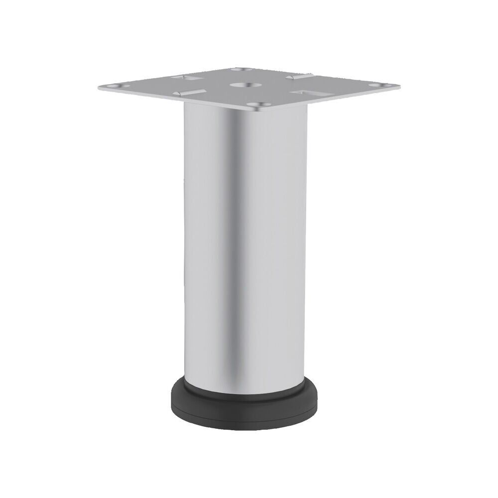 Hafele ALDEN 42 Gümüş Gri, 100 mm Mobilya Ayağı