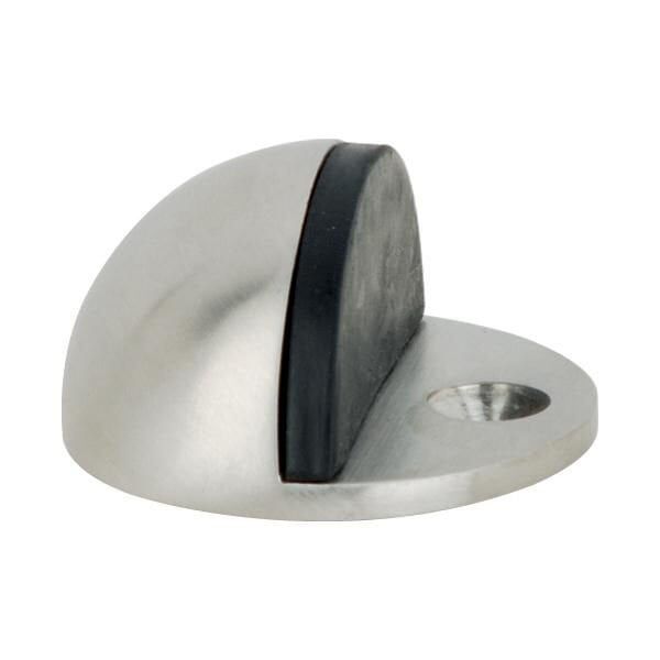 Hafele Stoper Zemine Vidalı 44X25mm Paslanmaz Çelik Mat