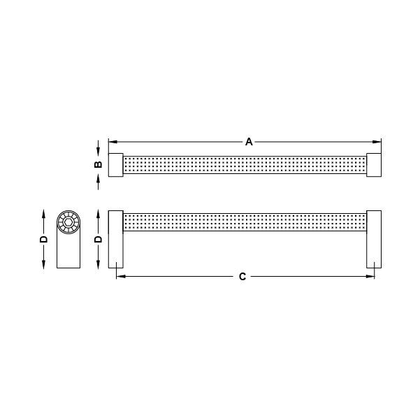 Hafele Mobilya Kulpu Verona Mk 320mm Antik Bronz