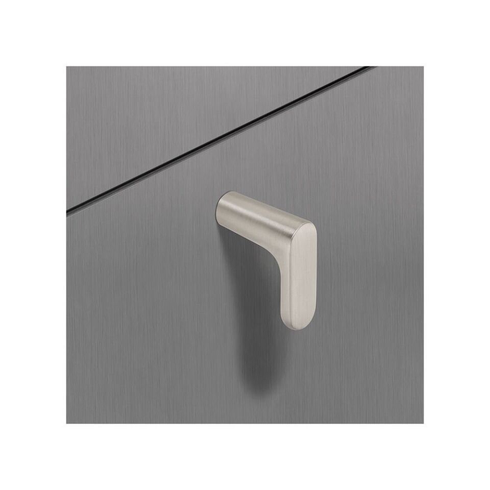 Hafele Düğme Kulp H2130 12mm Mat Paslanmaz Çelik