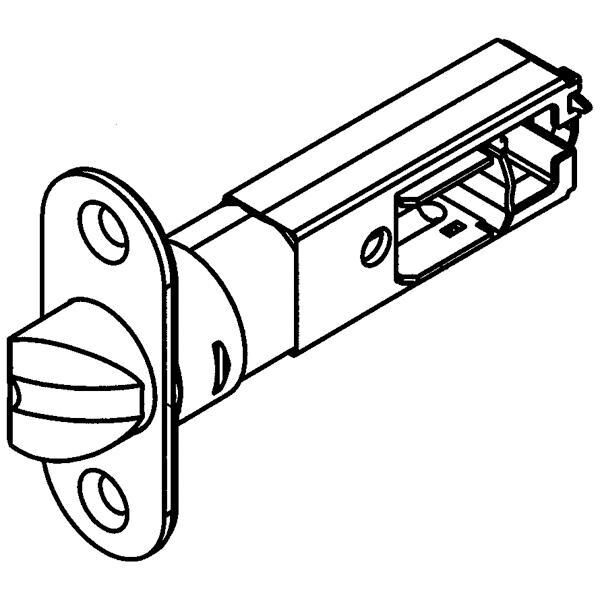 Hafele Nova&Forma  Aynalı Dil Yuvarlak 80mm