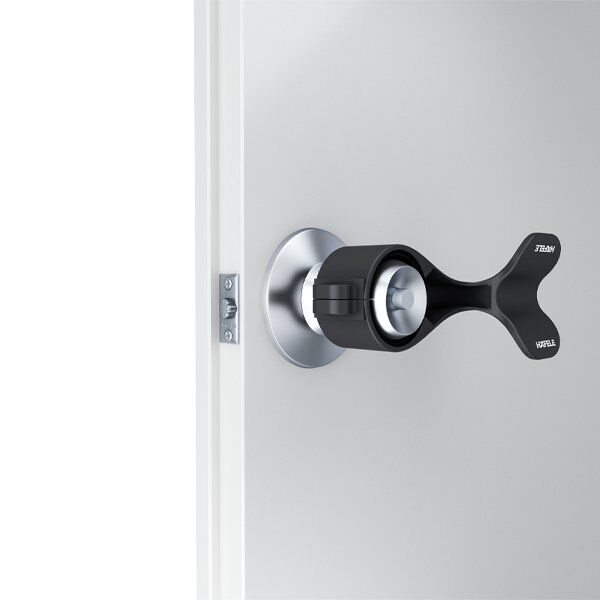 Hafele Healthy Knob Topuz Kol Kılıfı Siyah (1 Çift)