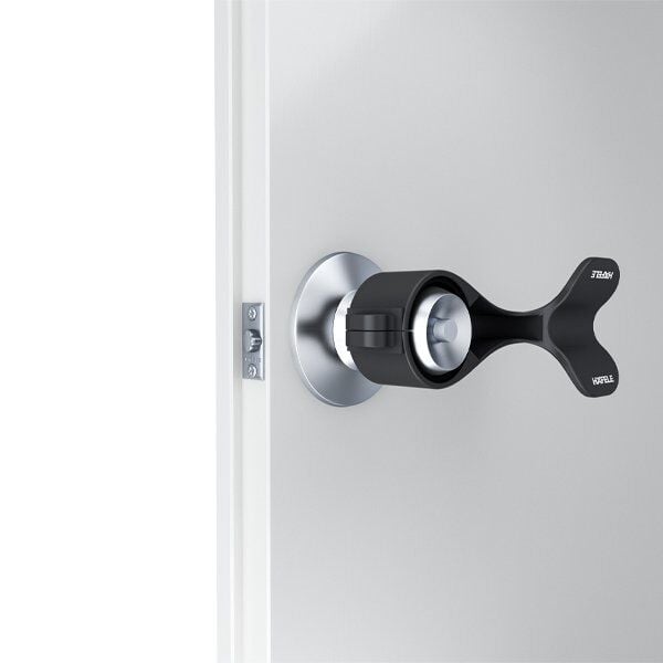 Hafele Healthy Knob Topuz Kol Kılıfı Siyah (1 Çift)
