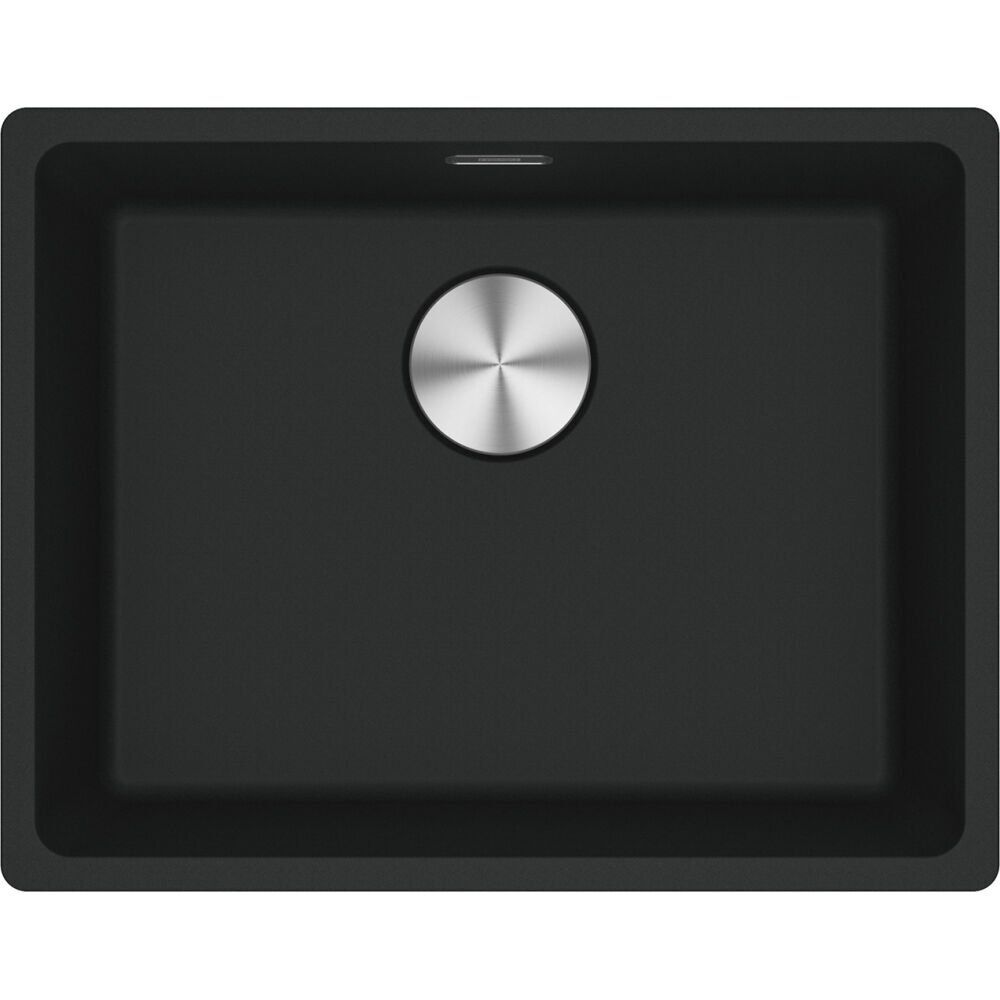 Franke Fragranit Evye Marıs Mrg 110-52 Matt Black Tek Gözlü Damlalıksız