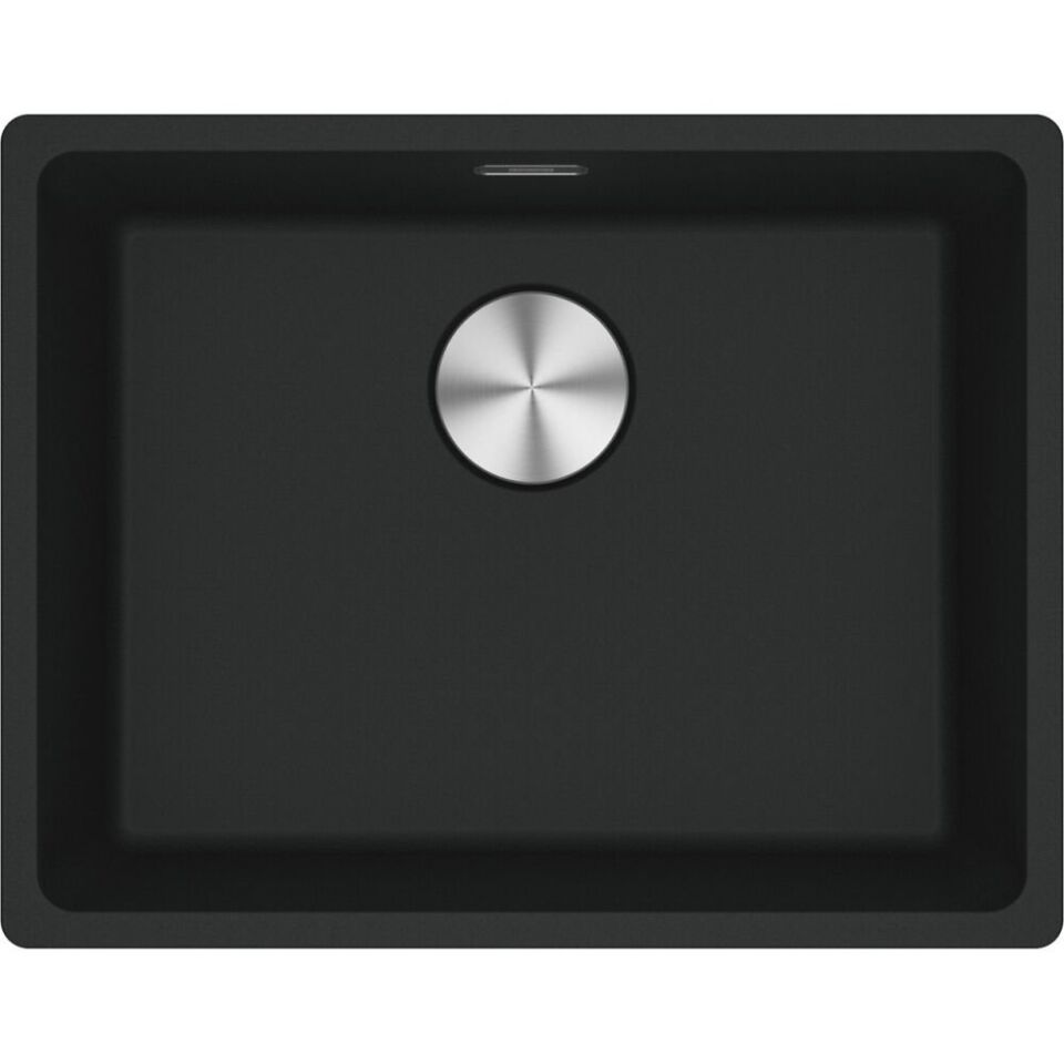 Franke Fragranit Evye Marıs Mrg 110-52 Matt Black Tek Gözlü Damlalıksız