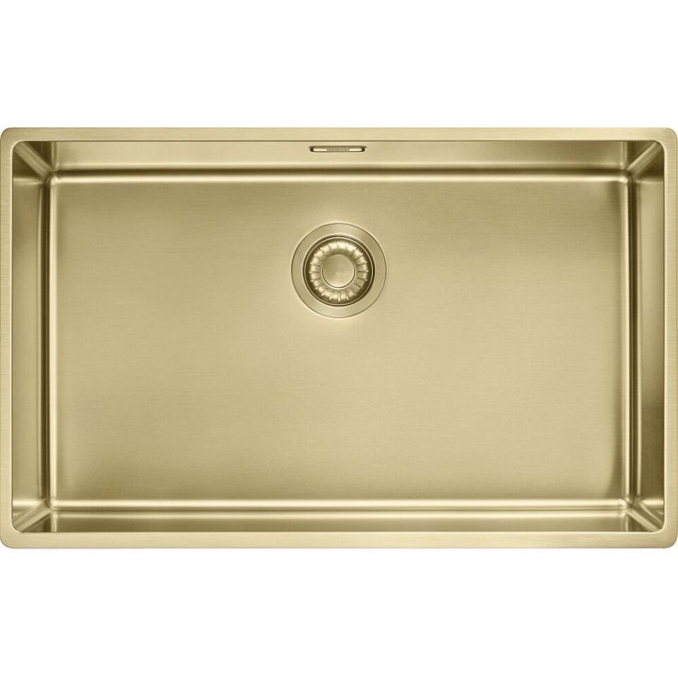 Franke Çelik Evye Mythos Masterpıece Bxm 210/110-68 Tek Gözlü Damlalıksız Gold