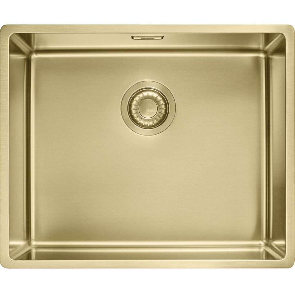 Franke Çelik Evye Mythos Masterpıece Bxm 210/110-50 Tek Gözlü Damlalıksız Gold