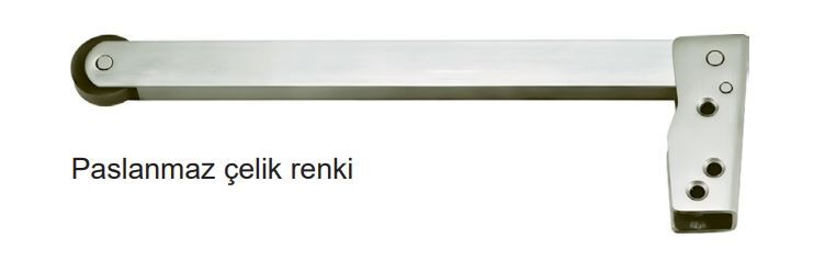 Hafele Kapı Sıralama Mekanizması Paslanamaz Çelik Renkli  280mm