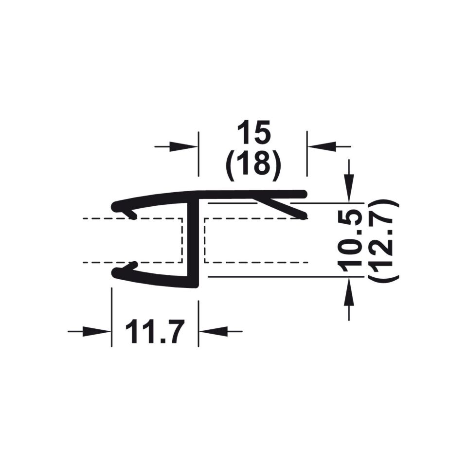 Hafele Sds03 Cam Kapı Fitili C/C 180° 8-10/2500