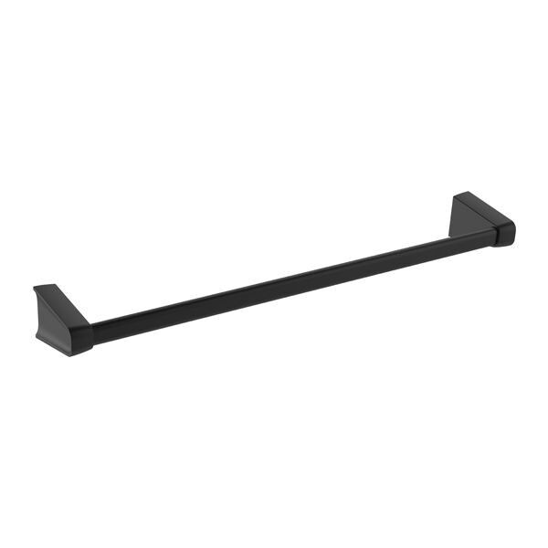 Hafele Uzun Havluluk Norm Duvara Monte 450mm Mat Siyah Renk