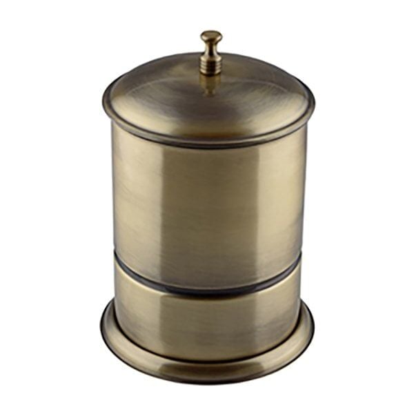 Hafele Çöp Kutusu Kapaklı Venere 5 Litre Antik Bronz Renk