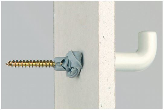 Hafele UX R - Pullu Üniversal Dübel 10x60mm (50 Adet)