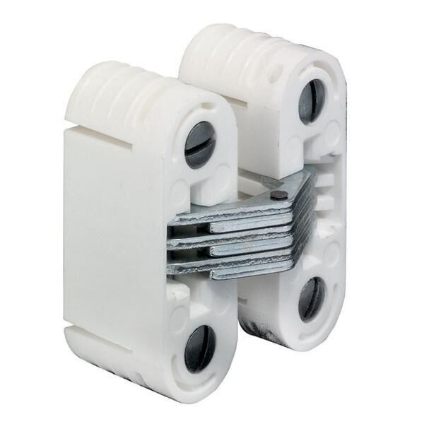 Hafele Gizli Menteşe Beyaz/Galvaniz 18x52mm