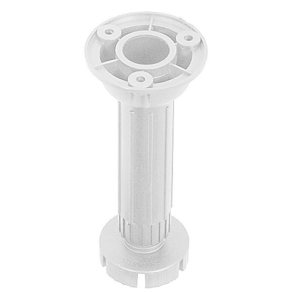 Hafele PFT02 Plastik Baza Ayağı 120mm, Beyaz Renk