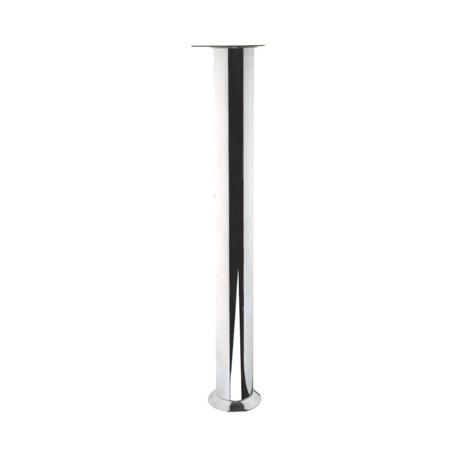 Hafele Ahşap İçin Sehpa Ayağı 76x410mm, Parlak Krom Renk