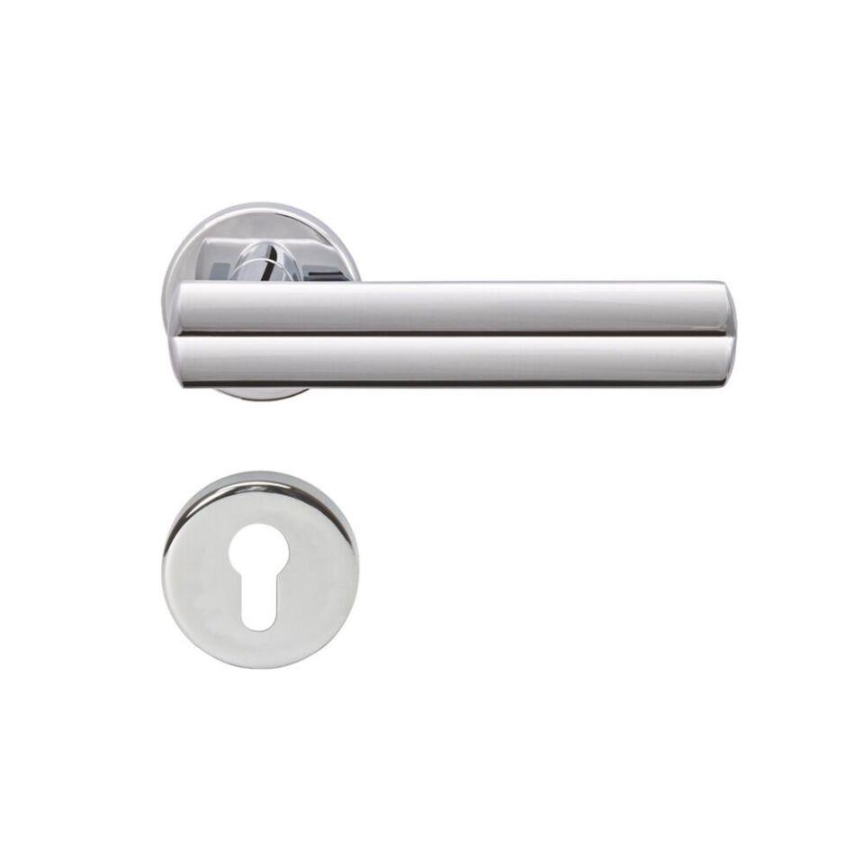 Hafele FLAME PC (Barelli Tip) Parlak Krom Renk Kapı Kolu
