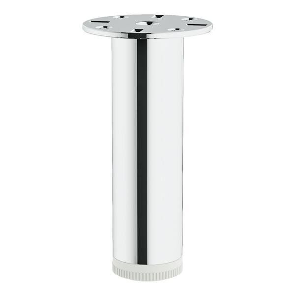 Hafele Bonny Yuvarlak Mobilya Ayağı 25x70mm, Parlak Krom Renk