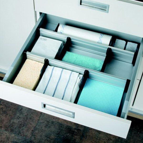 Hafele Moovit, İkili Yatay Seperatör Siyah 804mm