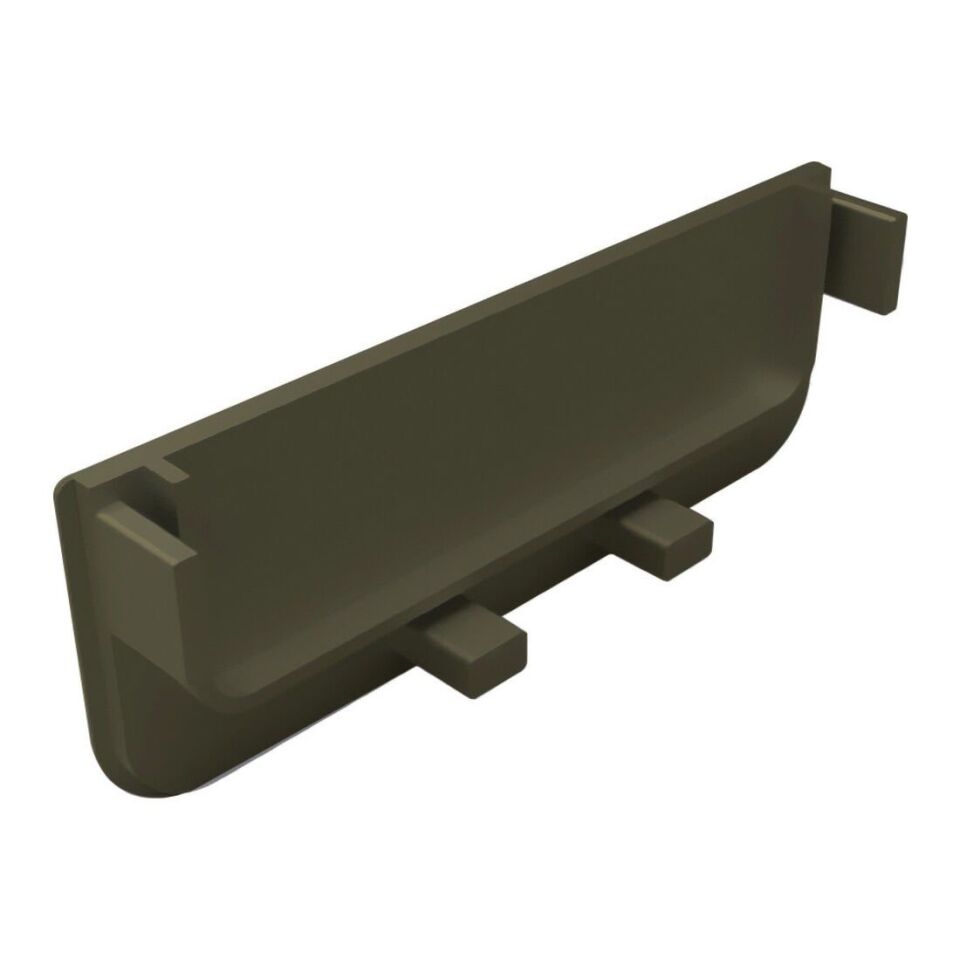 Hafele STRIATA-II-U Profil Kulp Bronz 4200mm