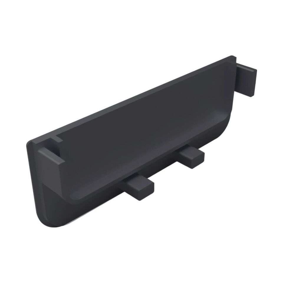 Hafele STRIATA-II-U Profil Kulp Mat Siyah 4200mm