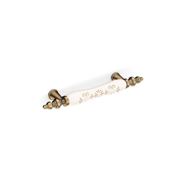 Hafele Mobilya Kulpu Hazel 96mm Antik Bronz