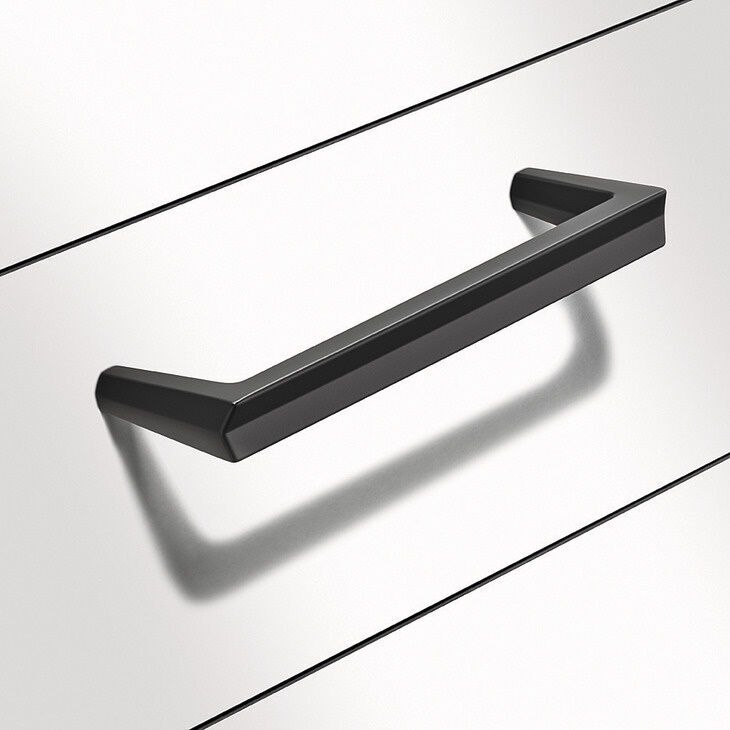 Hafele H2585 Kulp Mat Siyah 128mm