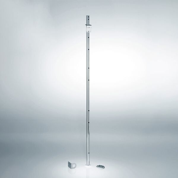 Hafele Lemans II Taşıyıcı boru siyah 125cm
