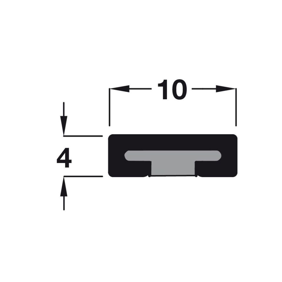 Hafele Yangın Fitili 10x4x2100mm Kahve Renk