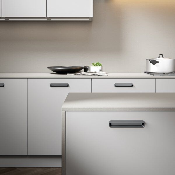 Hafele Mobilya Kulpu Pottle 64mm Antrasit