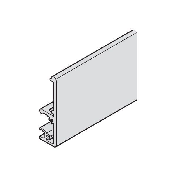 Hafele Slıdo D-Li41 Üst Taşıyıcı Ray Ve Panel Siyah 2000Mm