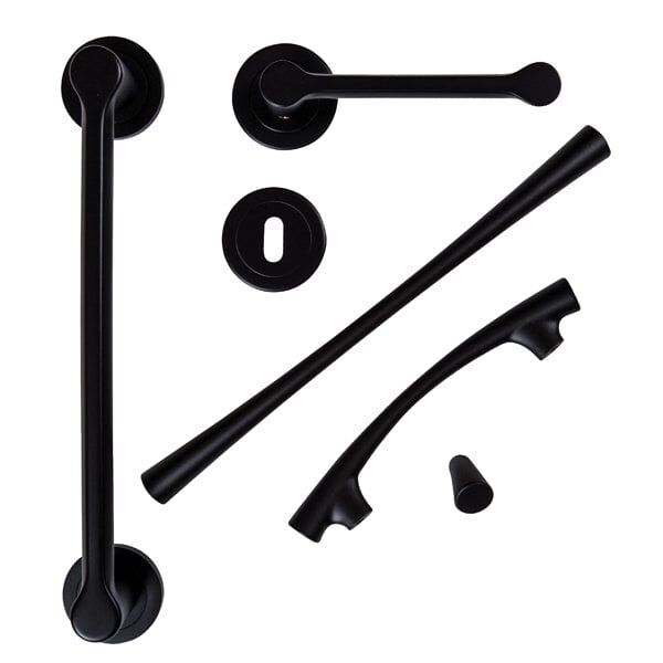 Hafele Mobilya Kulpu Arco 128mm Mat Siyah