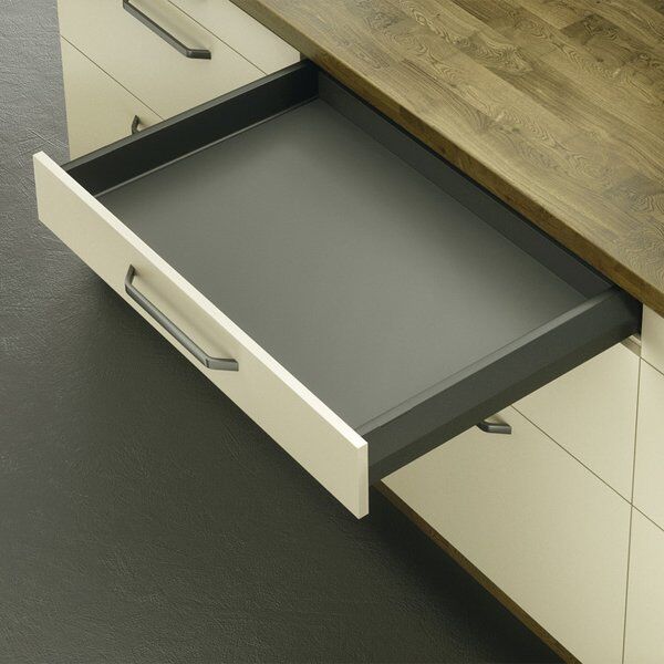Hafele Matrıx Box P Çekmece Seti Antrasit Dübelli 18/92/500Mm 50Kg