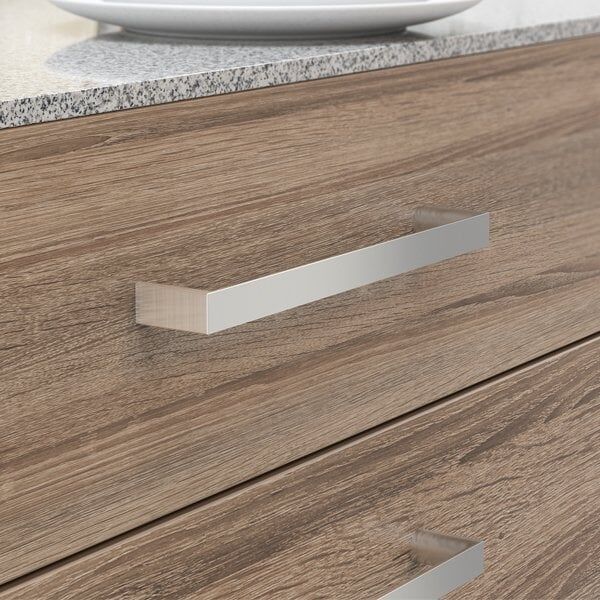Hafele Mobilya Kulpu Brocke 224mm Paslanmaz Çelik