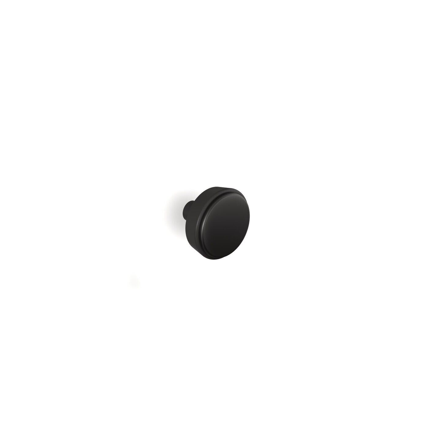 Hafele AURE Mat Siyah Renk 30 mm Düğme Kulp