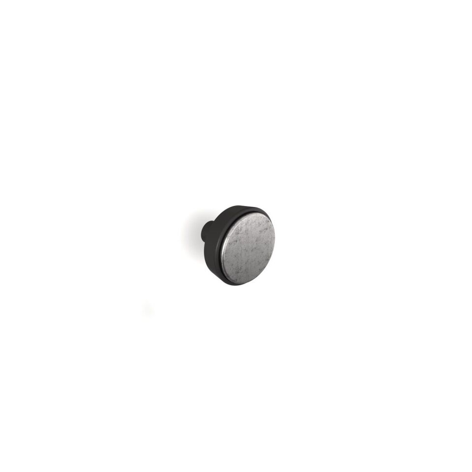Hafele AURE Antik Gümüş Renk 30 mm Düğme Kulp