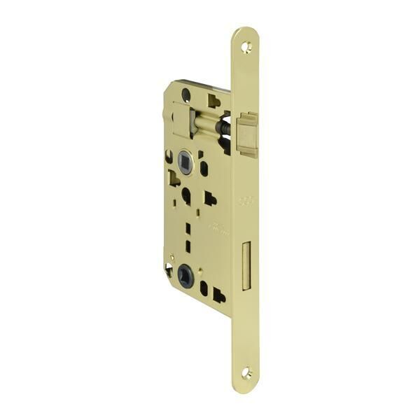 Hafele DUO Gömme kilit WC parlak pirinç 55/20mm
