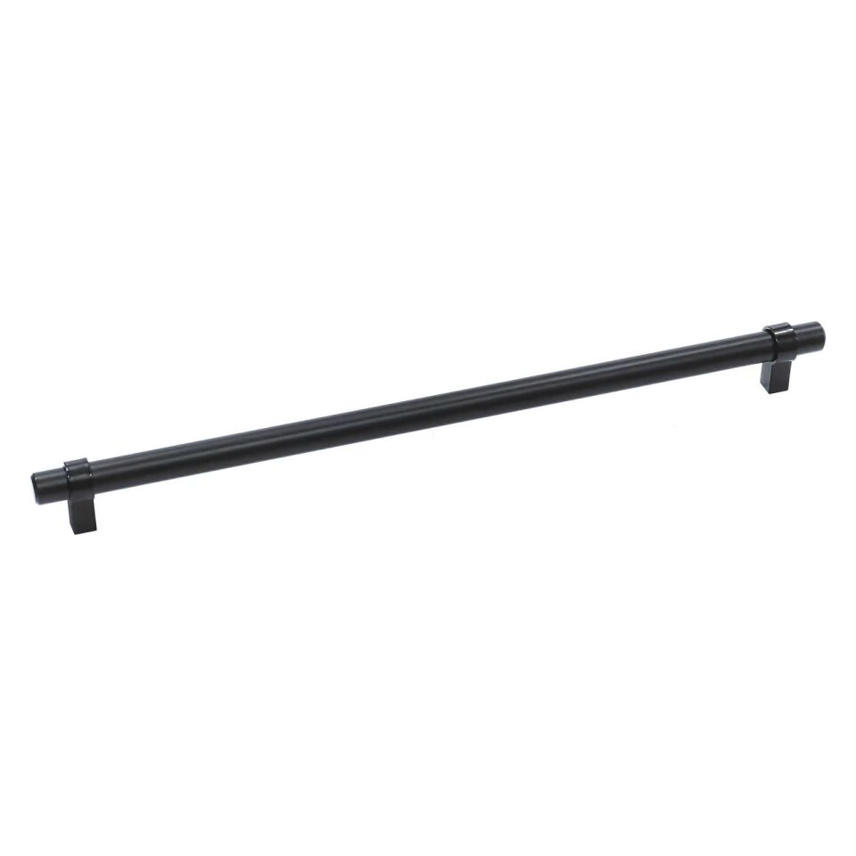 Hafele BRIDGE Mat Siyah Renk 224 mm Akslı Kulp
