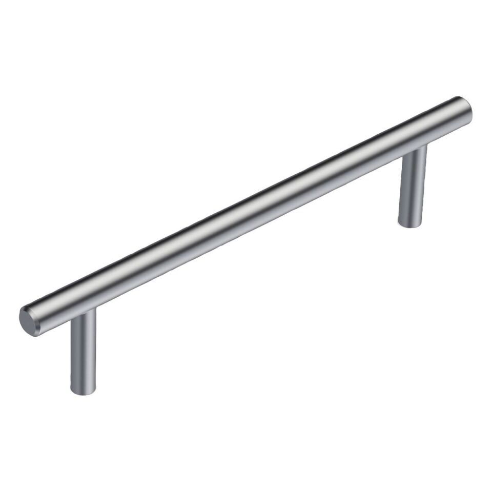 Hafele LINDSEY III Paslanmaz Çelik Renk 160 mm Akslı Kulp