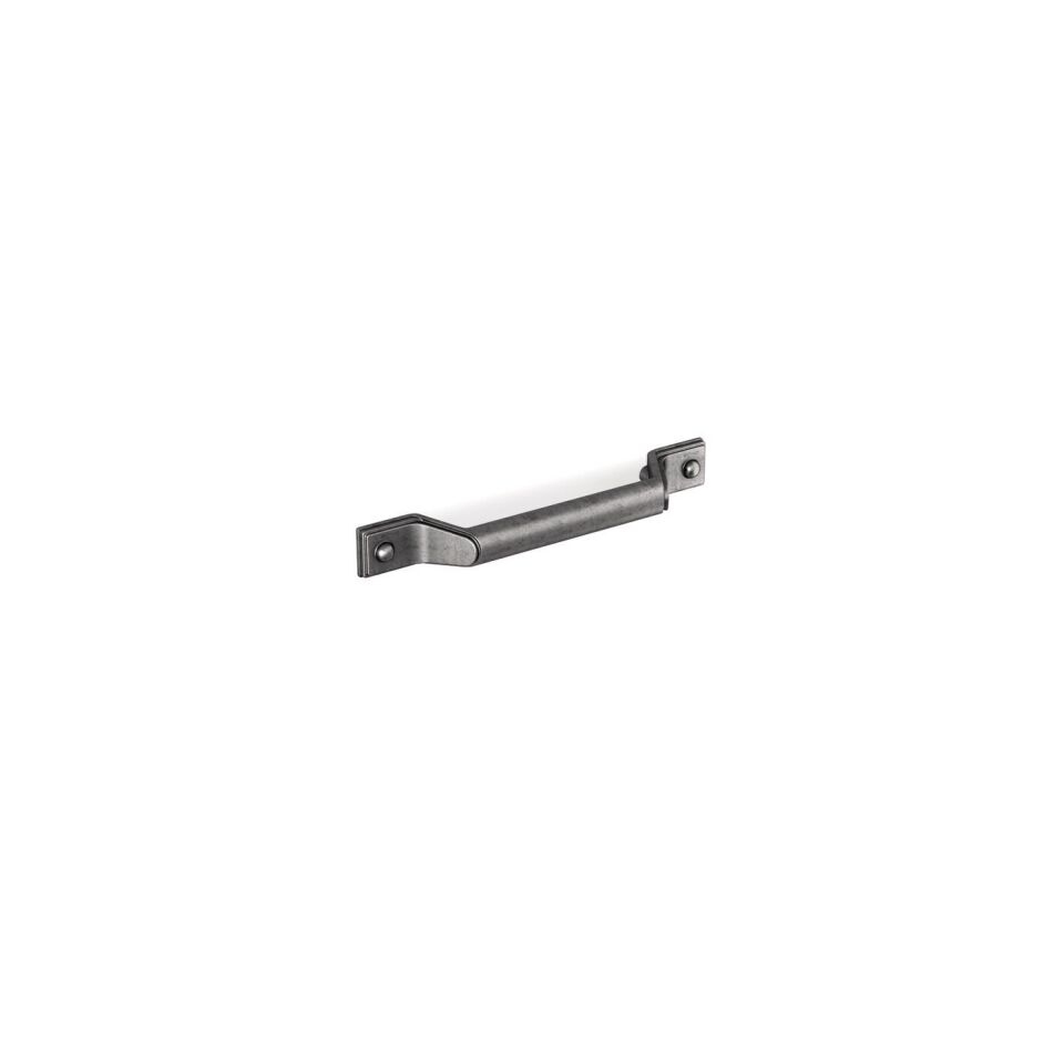 Hafele AURE Antik Gümüş Renk 96/128 mm Mobilya Akslı Kulp
