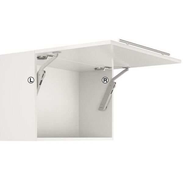 Hafele Free Flap H 1.5 Çift Makas Seti D, Gri Renk