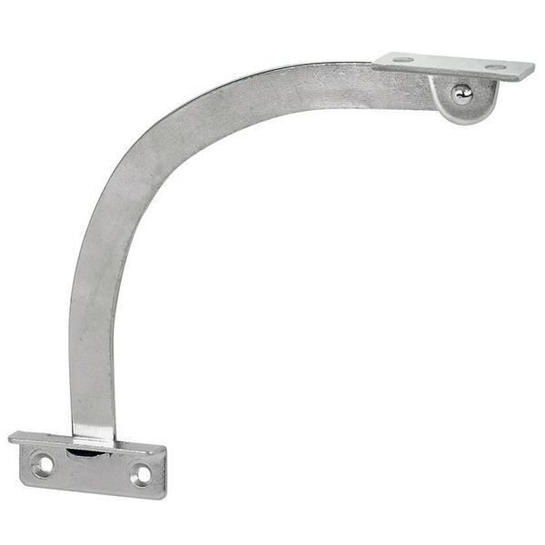 Hafele Çelik Sağ Yön Sınırlayıcı 15cm, Nikel Renk