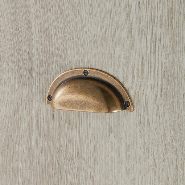 Hafele Kabuk Çekmece Kulpu Lamont 64mm Antik Bronz