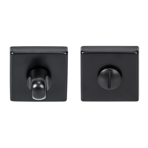 Hafele Kare Wc Kapı Kolu Rozeti 50mm, Siyah Renk