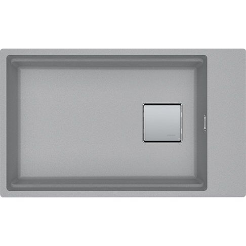 Franke Granit Eviye Tek Gözlü Damlalıksız KNG 110-62 Stone Grey