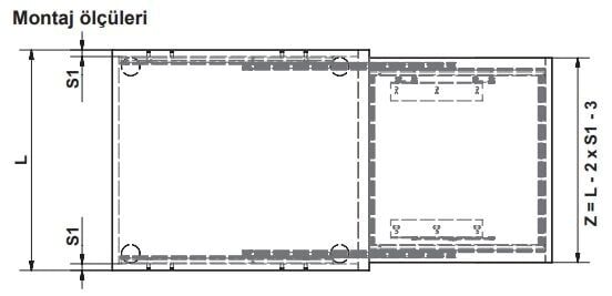 Hafele Çekmece İçi Açılır Ek Tezgah Blade 900mm
