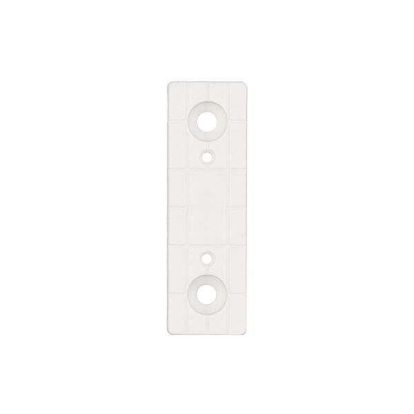 Hafele Baza Pabucu 53x11x6mm, Beyaz