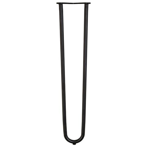 Hafele Vita Ahşap İçin Masa Ayağı 710mm, Siyah Renk